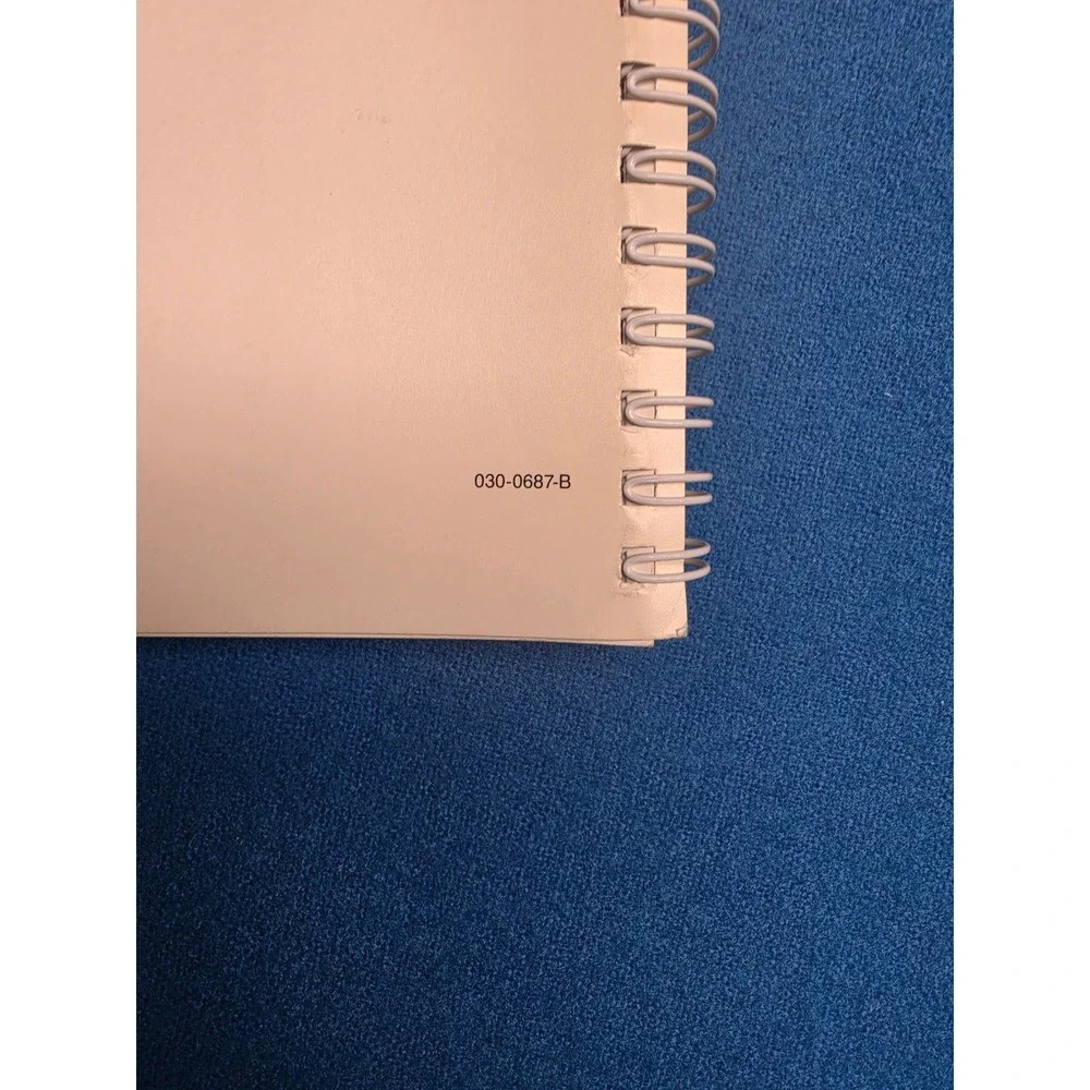 Apple Macintosh Manual 1984 Vintage Computer Guide Cream Good Picasso Art